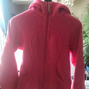 Lululemon extra warm pink hoodie